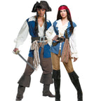 Halloween Pirate Costume for Adults Unisex