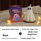 Halloween Ghost Candle Set Scented Soy Wax Home Decor