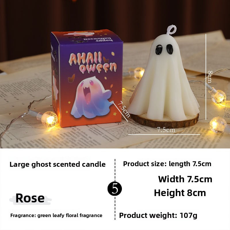 Halloween Ghost Candle Set Scented Soy Wax Home Decor