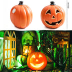 LED Halloween Pumpkin Lantern with Multiple Designs