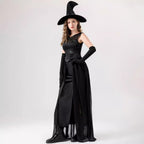 Halloween Costume Dress with Hat and Gloves