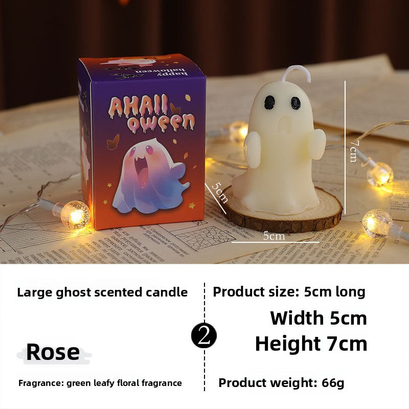 Halloween Ghost Candle Set Scented Soy Wax Home Decor