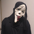 latex halloween mask