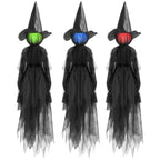 Glowing Voice-Activated Witch Halloween Decorations