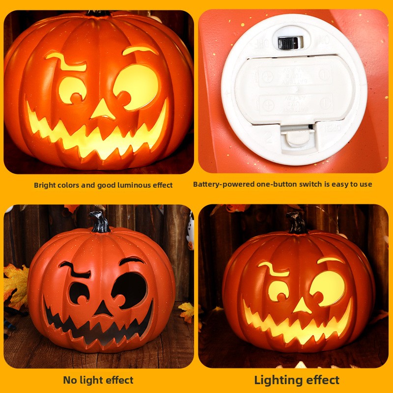 LED Halloween Pumpkin Decorations for Party Scene