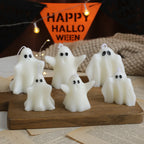 Halloween Ghost Candle Set Scented Soy Wax Home Decor