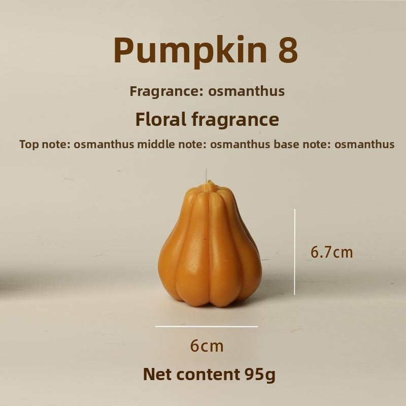 Halloween Pumpkin Shaped Scented Candles