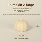 Halloween Pumpkin Shaped Scented Candles