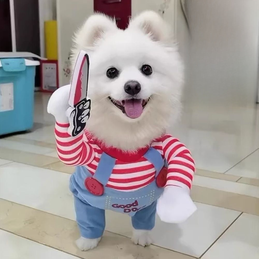 Halloween Pet Costume Dog Cat Funny Outfit