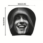 Elastic Car Print Headrest Covers