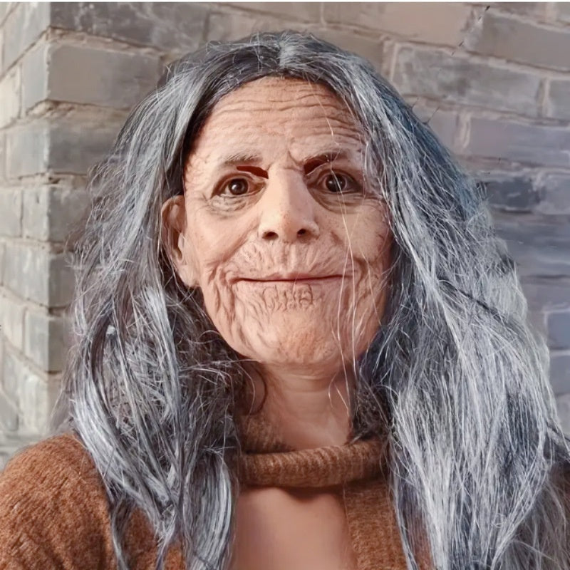 Halloween Long-Haired Witch Hat