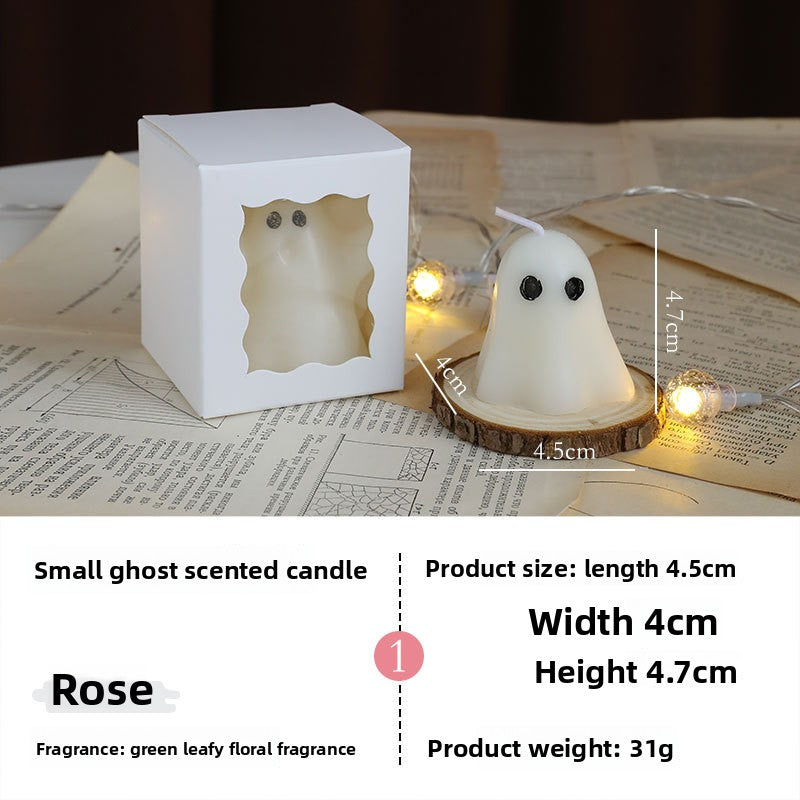 Halloween Ghost Candle Set Scented Soy Wax Home Decor