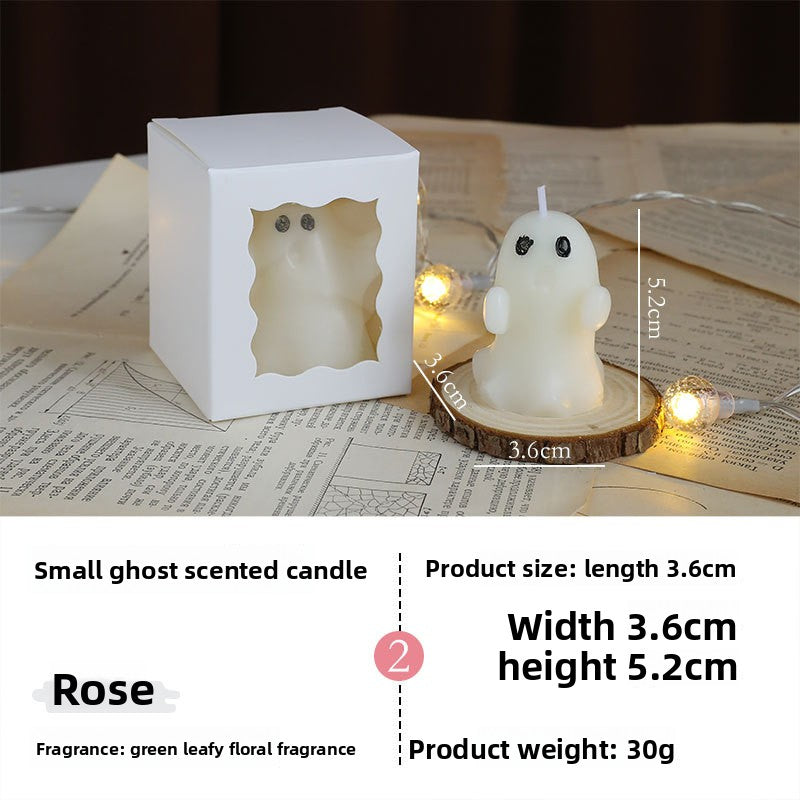 Halloween Ghost Candle Set Scented Soy Wax Home Decor