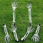 Halloween Yard Stake Ghost Hand Decoration