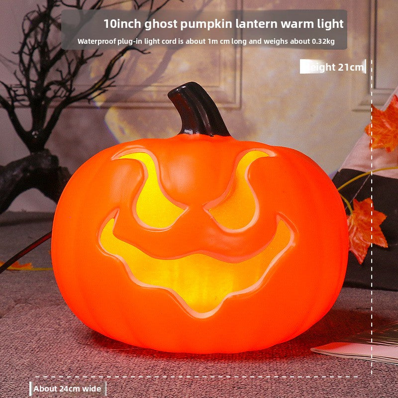 LED Halloween Pumpkin Lantern with Multiple Designs