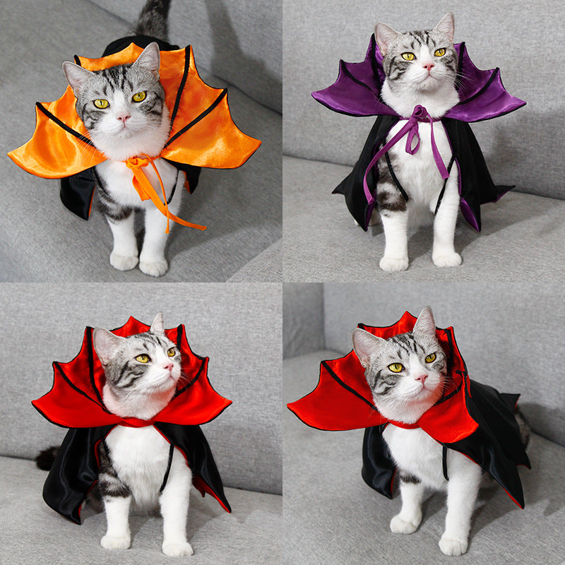 Halloween Pet Bat Cape Costume