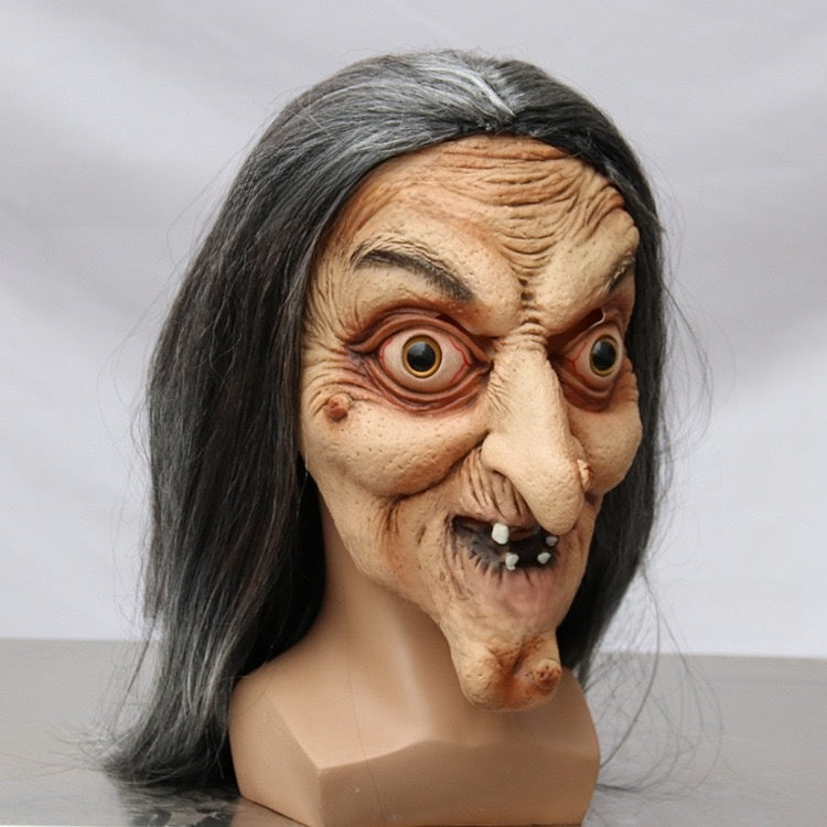 Halloween Long-Haired Witch Hat