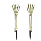 Halloween Yard Stake Ghost Hand Decoration