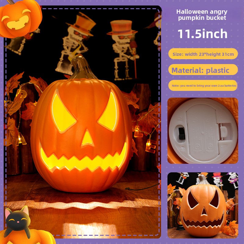 LED Halloween Pumpkin Decorations for Party Scene
