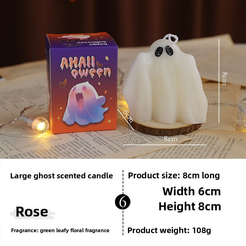 Halloween Ghost Candle Set Scented Soy Wax Home Decor