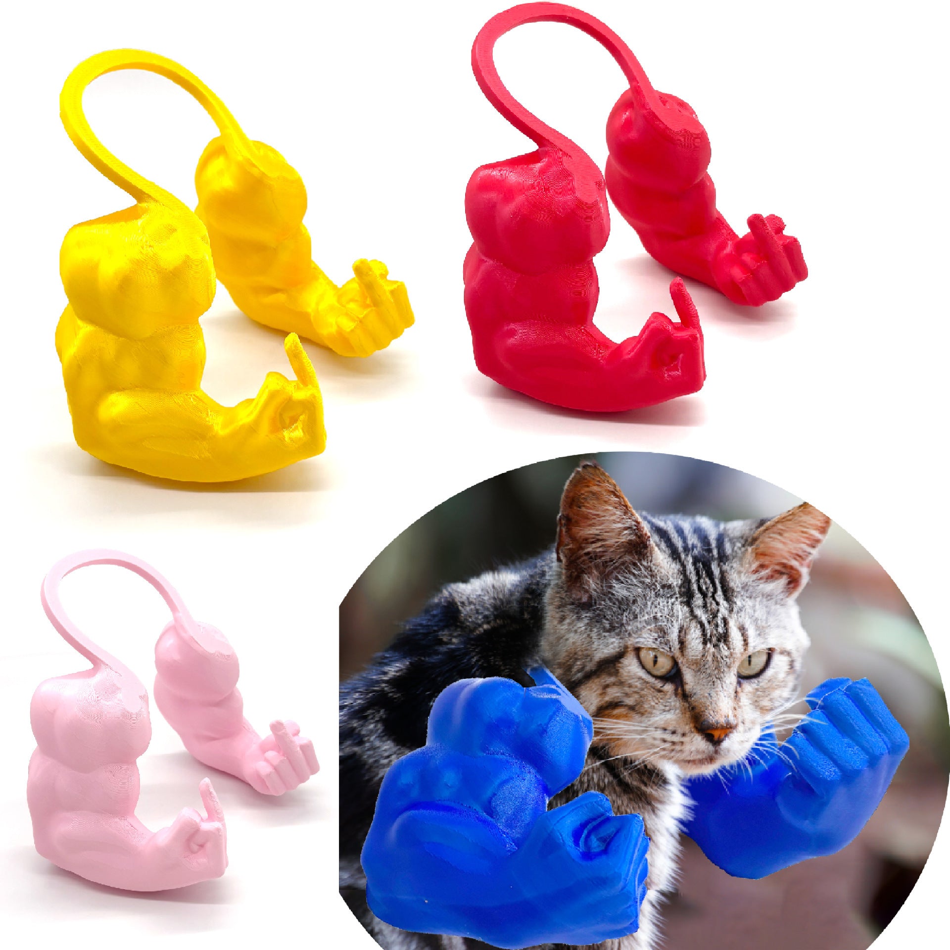 Creative Pet Muscle Arm Novelty Toy