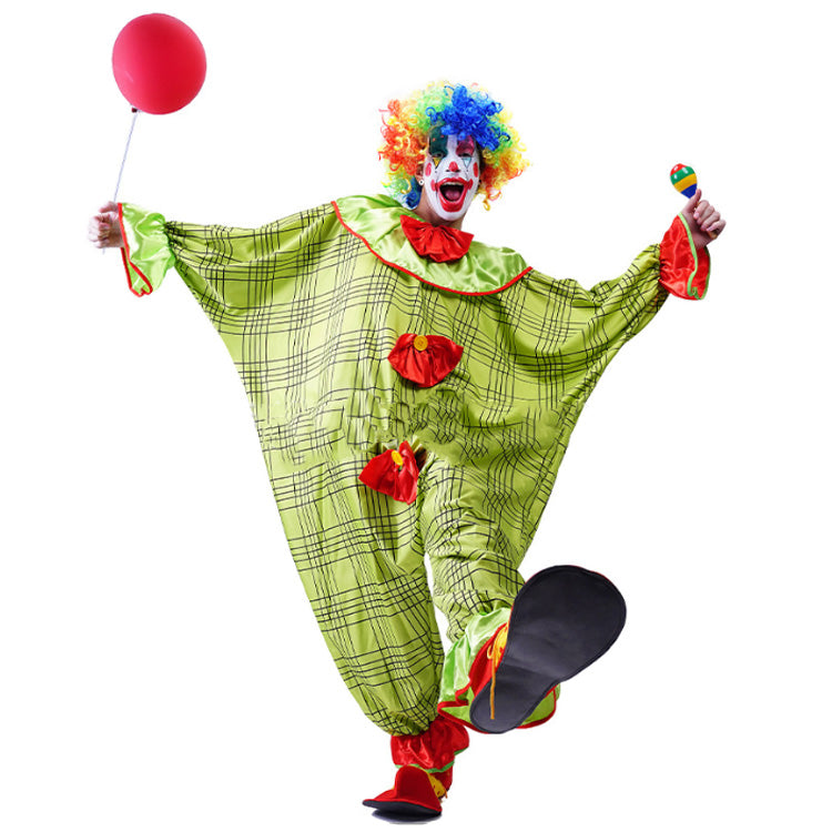Halloween Clown Costume for Cosplay and Stage Performance