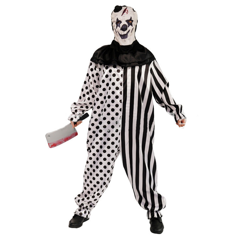 Halloween Clown Costume for Cosplay and Stage Performance