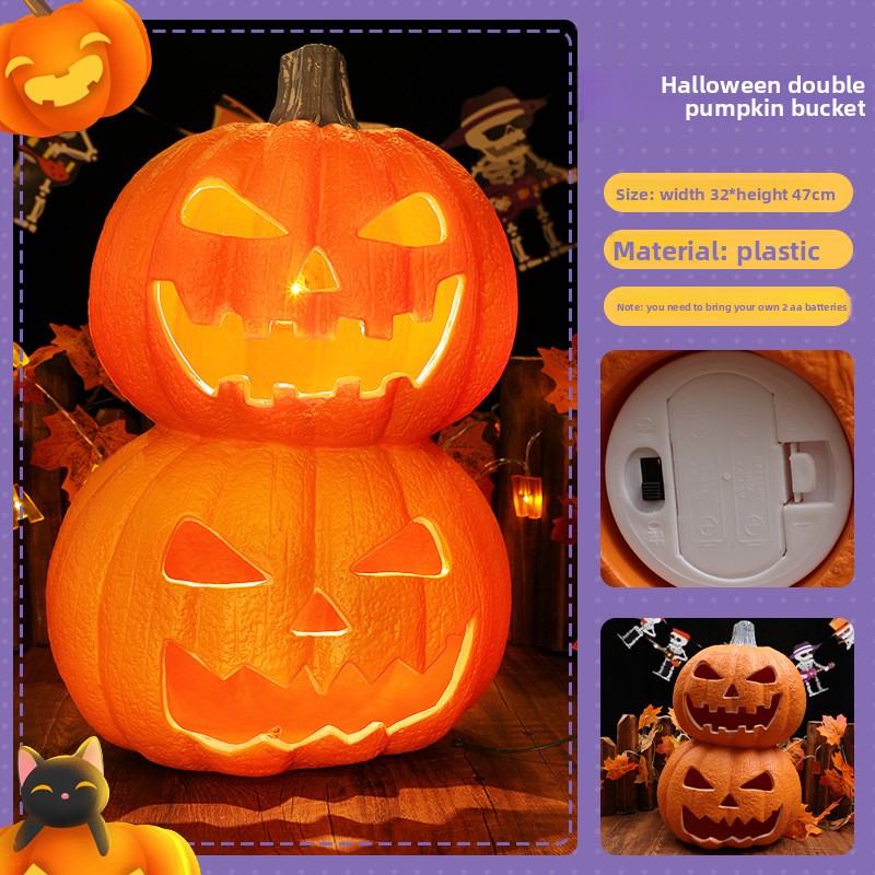 LED Halloween Pumpkin Decorations for Party Scene