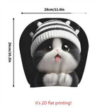 Elastic Car Print Headrest Covers