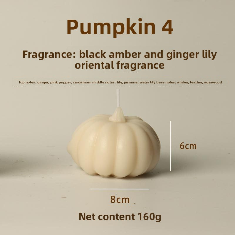 Halloween Pumpkin Shaped Scented Candles
