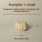 Halloween Pumpkin Shaped Scented Candles