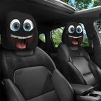 Elastic Car Print Headrest Covers