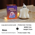 Halloween Ghost Candle Set Scented Soy Wax Home Decor