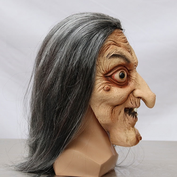 Halloween Long-Haired Witch Hat