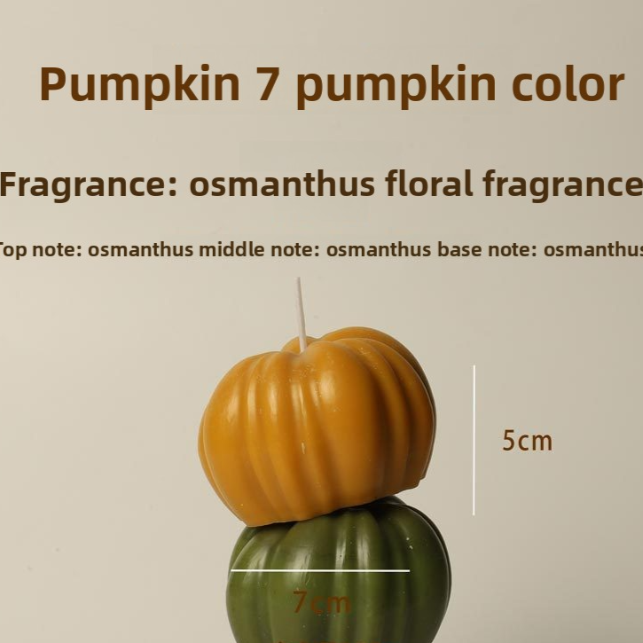 Halloween Pumpkin Shaped Scented Candles