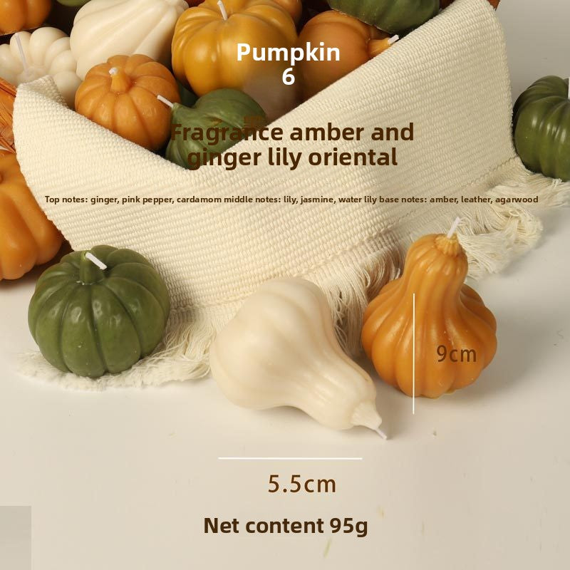 Halloween Pumpkin Shaped Scented Candles
