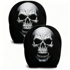 Elastic Car Print Headrest Covers