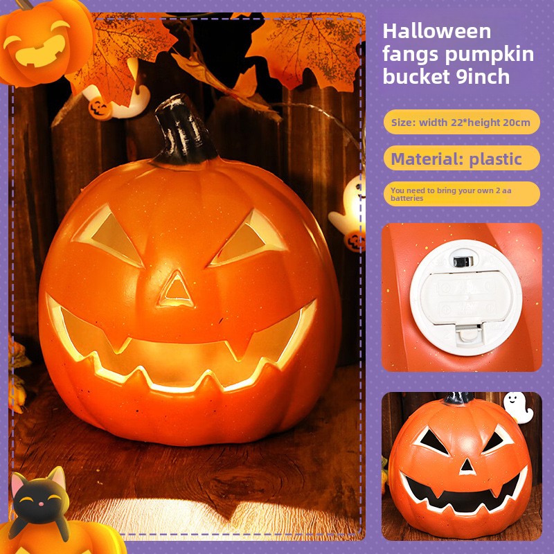 LED Halloween Pumpkin Decorations for Party Scene