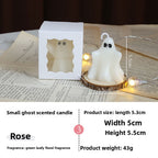 Halloween Ghost Candle Set Scented Soy Wax Home Decor