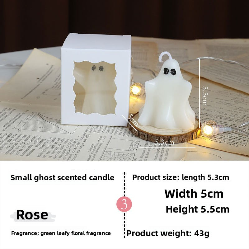 Halloween Ghost Candle Set Scented Soy Wax Home Decor