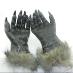 Halloween wolf suit mask wolf head gloves