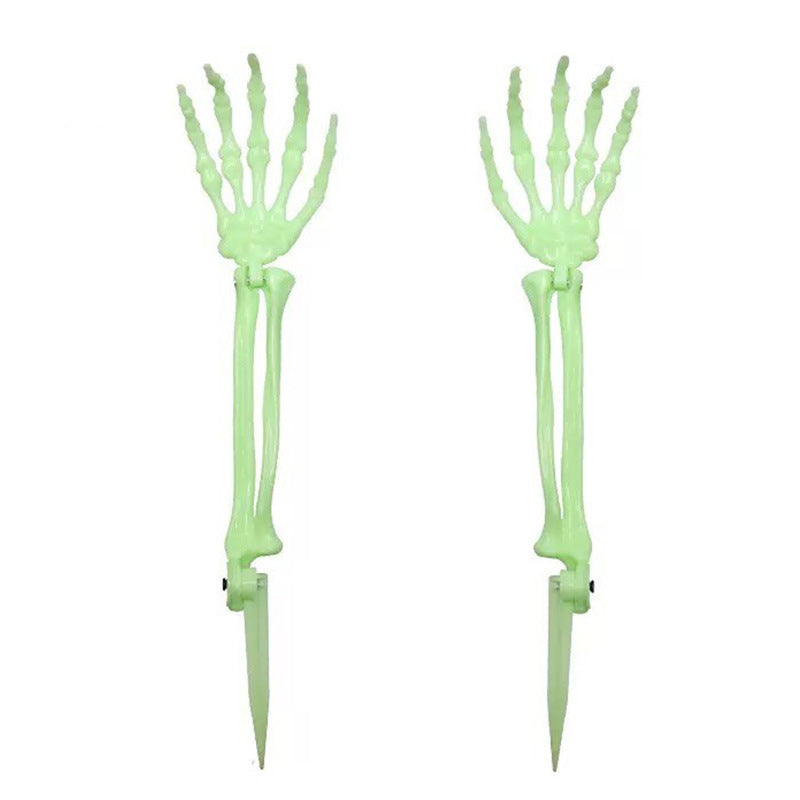 Halloween Yard Stake Ghost Hand Decoration