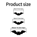 Halloween 3D Spider Bat LED Flashing Wall Stickers Decoration
