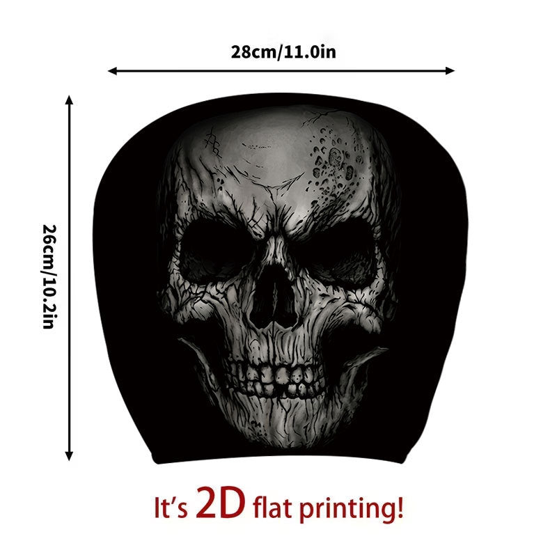Elastic Car Print Headrest Covers
