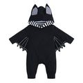 Infant Halloween Bat Romper Long Sleeve Baby Jumpsuit