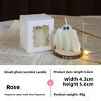 Halloween Ghost Candle Set Scented Soy Wax Home Decor