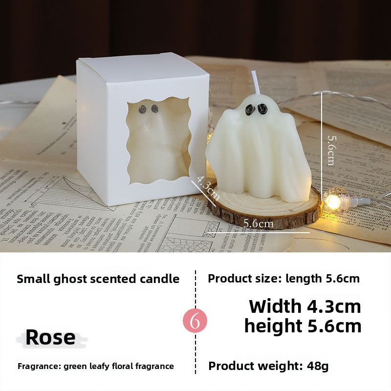 Halloween Ghost Candle Set Scented Soy Wax Home Decor