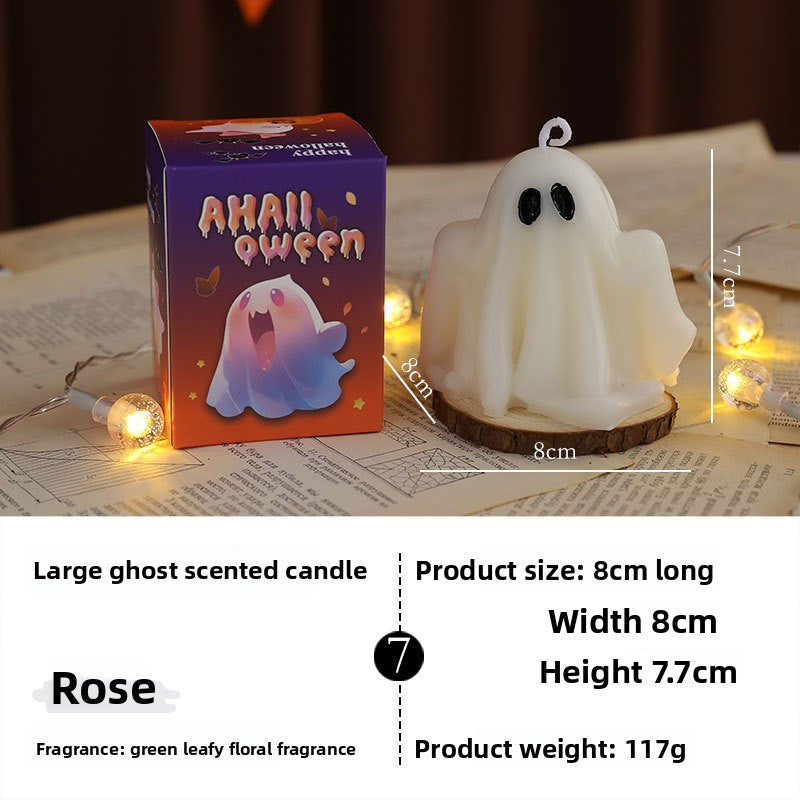 Halloween Ghost Candle Set Scented Soy Wax Home Decor