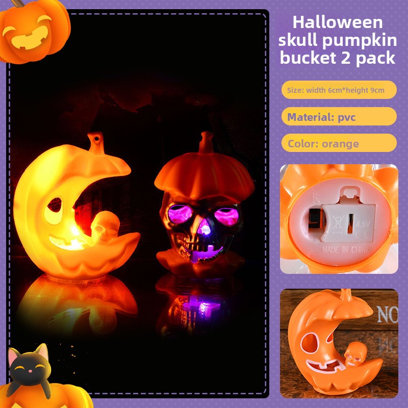 LED Halloween Pumpkin Decorations for Party Scene