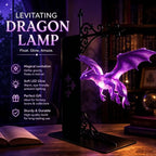 Vintage Dragon Bookshelf Lamp
